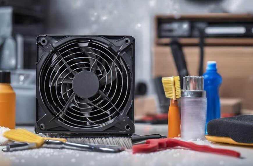dust free pc fans maintenance